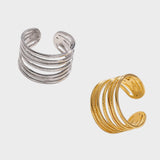 Rubi | Anillo Ajustable de Acero Inoxidable