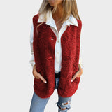 Lynora | Chaleco Corto Abotonado