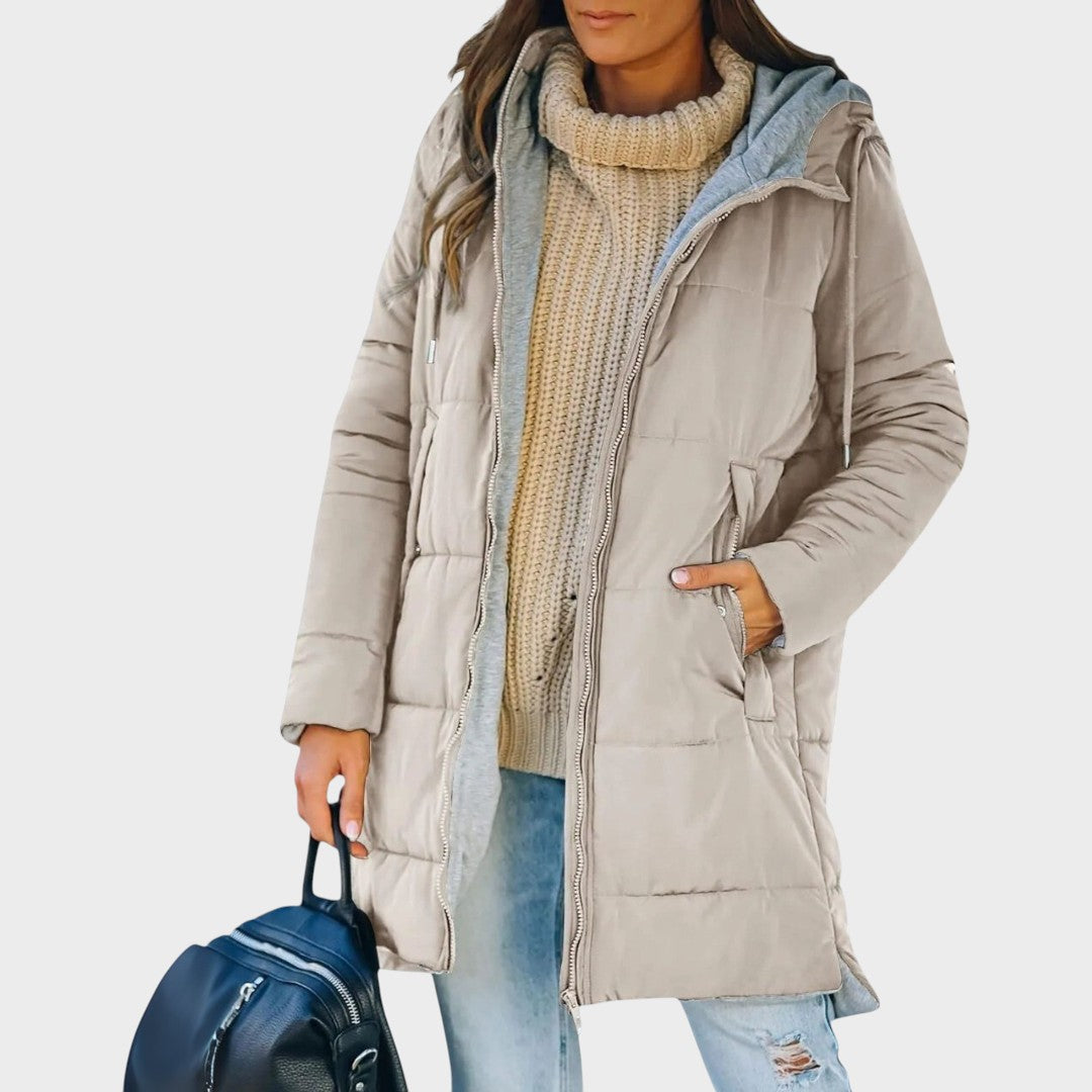Antonia | Abrigo Acolchado con Capucha