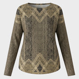 Margaret |  Blusa Vintage con Estampado