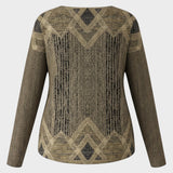 Margaret |  Blusa Vintage con Estampado