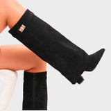 Lunara | Botas de Caña Alta de Ante