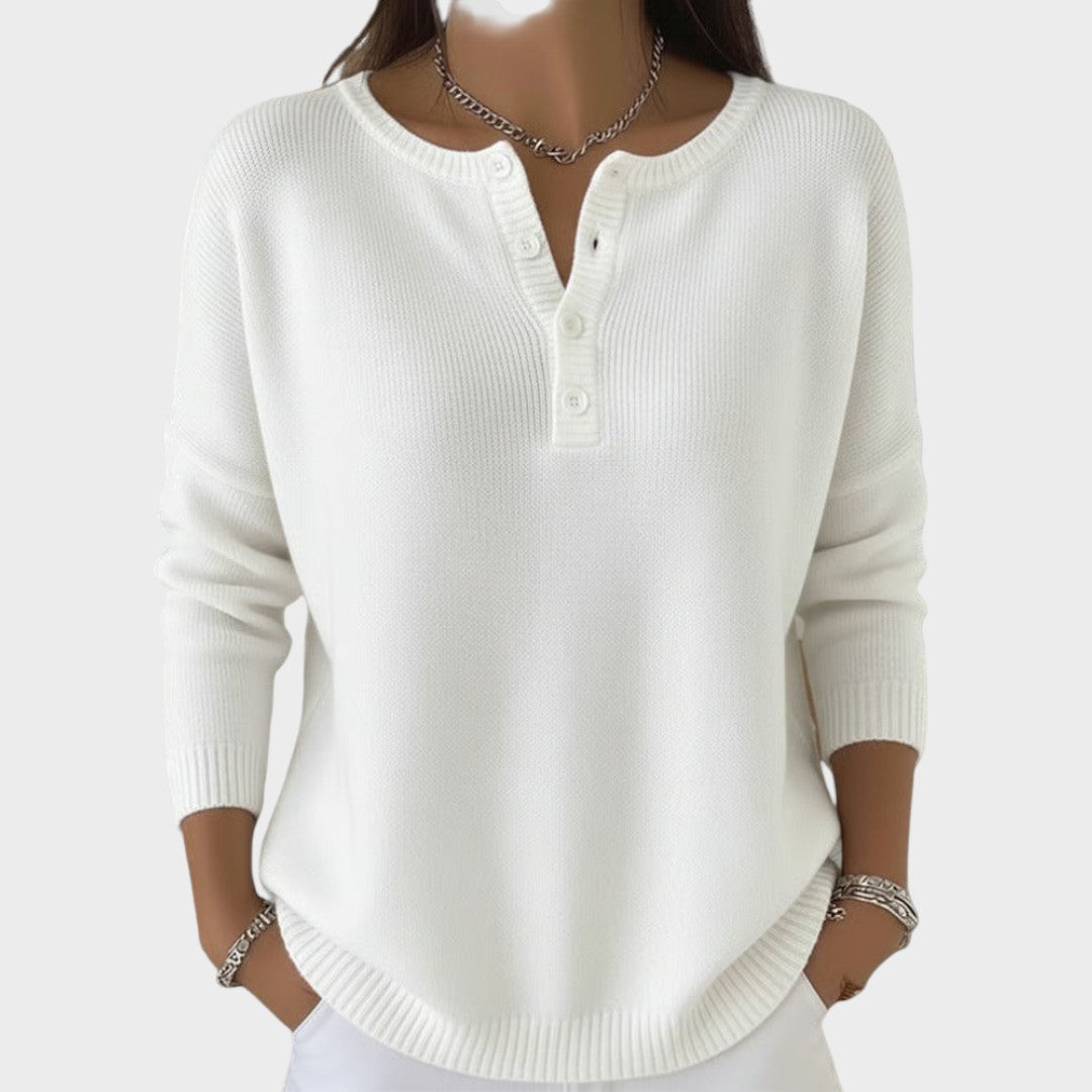 Clarisse | Suéter de Punto con Botones