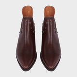 Estrella | Botines de Piel con Forma Puntiaguda