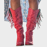 Frederica | Botas Vaqueras de Ante