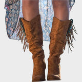 Frederica | Botas Vaqueras de Ante