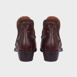 Estrella | Botines de Piel con Forma Puntiaguda