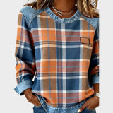 Iva | Suéter con Detalles en Denim