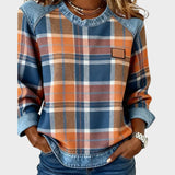 Iva | Suéter con Detalles en Denim