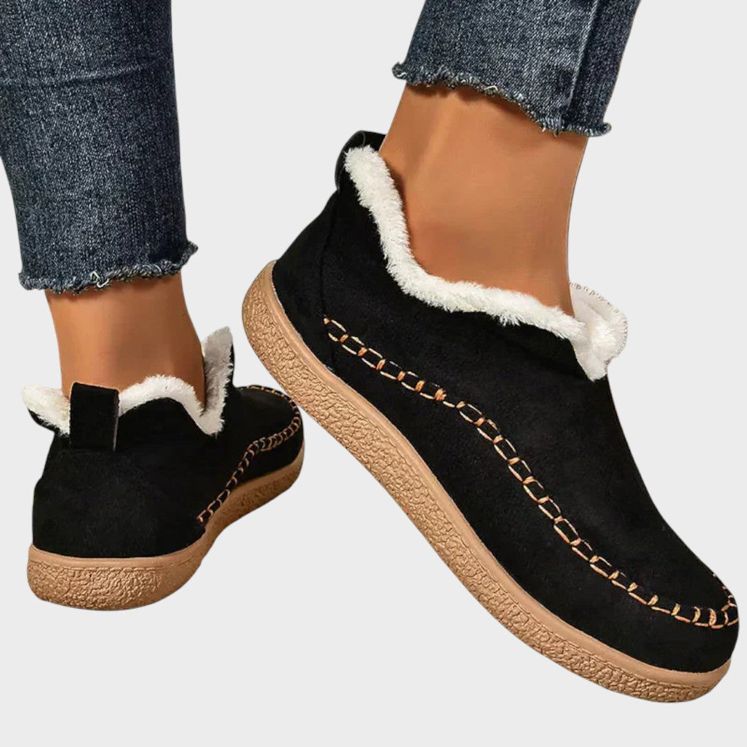 Maria | Botines Ortopédicas Con Pelo