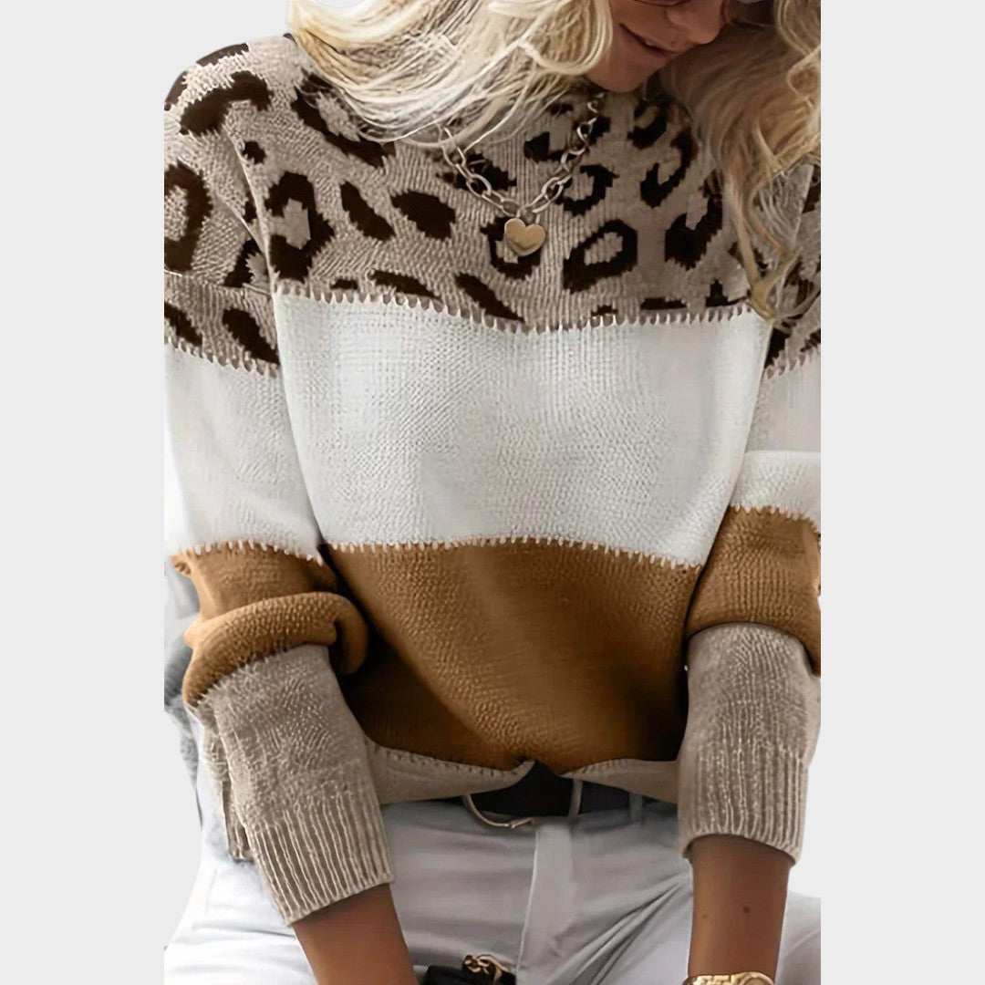 Soraia | Suéter de Punto con Patrón Juguetón