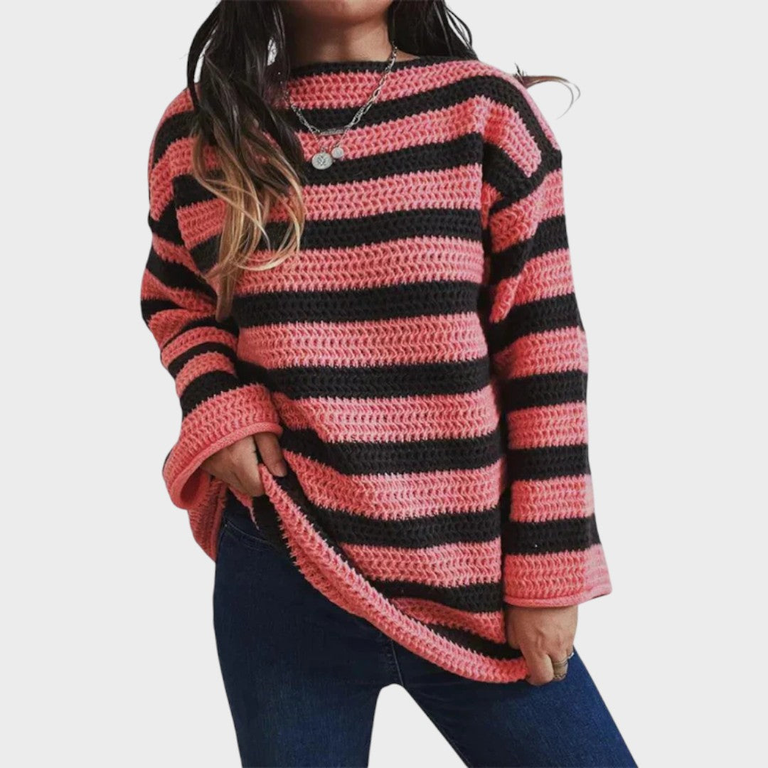 Solánge | Suéter de Punto a Rayas