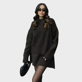 Lara | Conjunto de Falda y Suéter de Punto