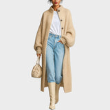 Sónia | Cárdigan Largo de Punto Acogedor