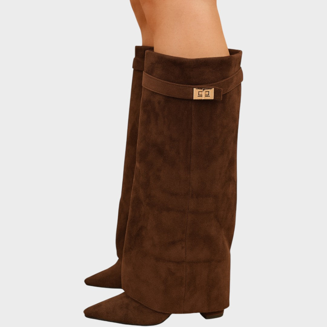 Lunara | Botas de Caña Alta de Ante