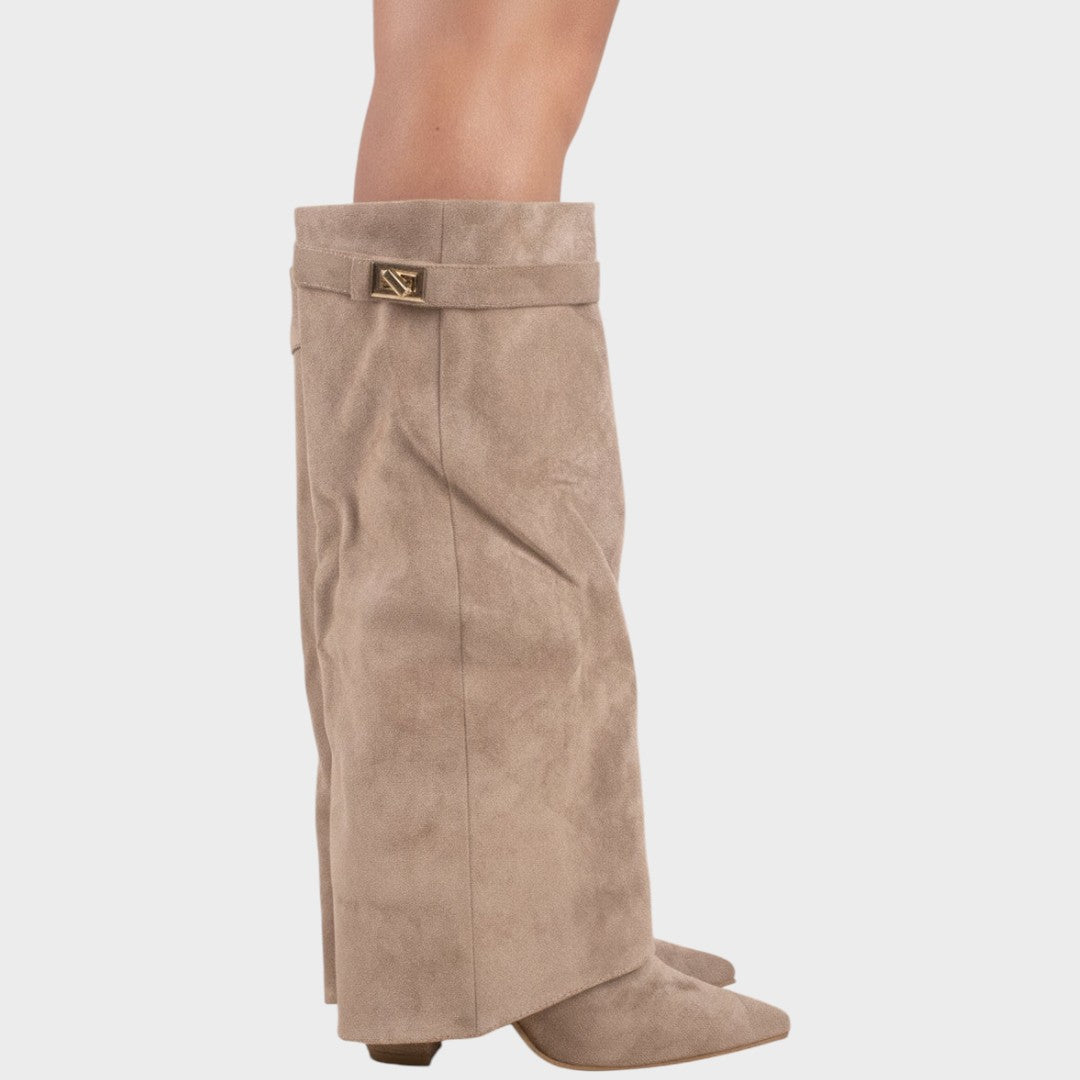 Lunara | Botas de Caña Alta de Ante