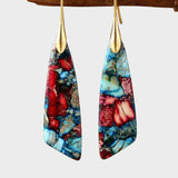 Ala | Pendientes con Piedras de Colores