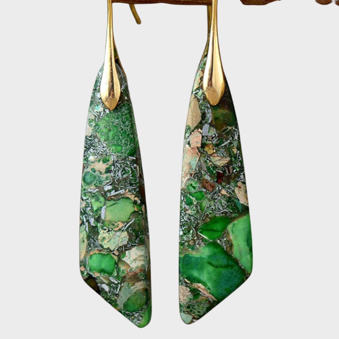 Ala | Pendientes con Piedras de Colores