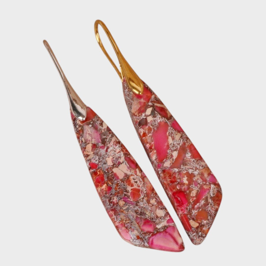 Ala | Pendientes con Piedras de Colores