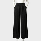 Verina | Pantalón de Pierna Ancha con Brillante