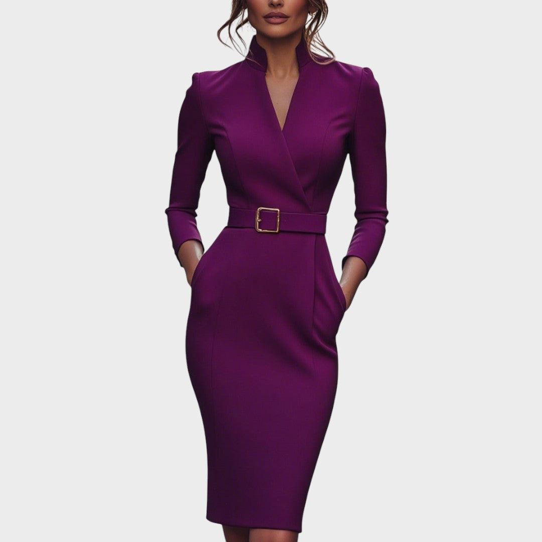 Claribeta | Vestido Midi Elegante