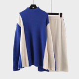 Pilar | Conjunto Falda y Suéter de Punto