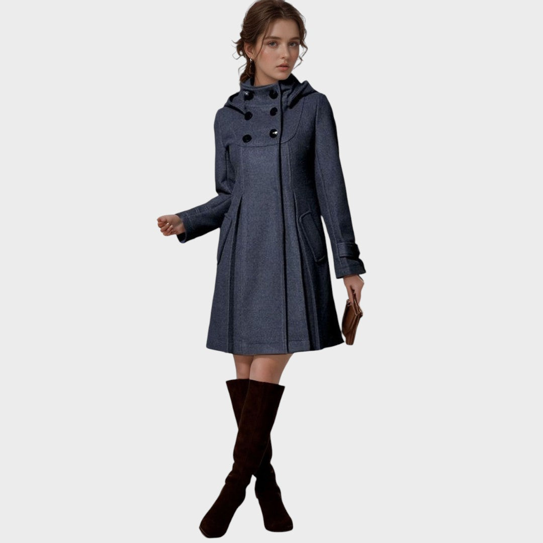 Mila | Abrigo por el Rodilla