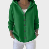 Naomi | Cárdigan de Punto con Capucha