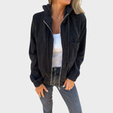 Ella | Chaqueta de Pana con Capucha