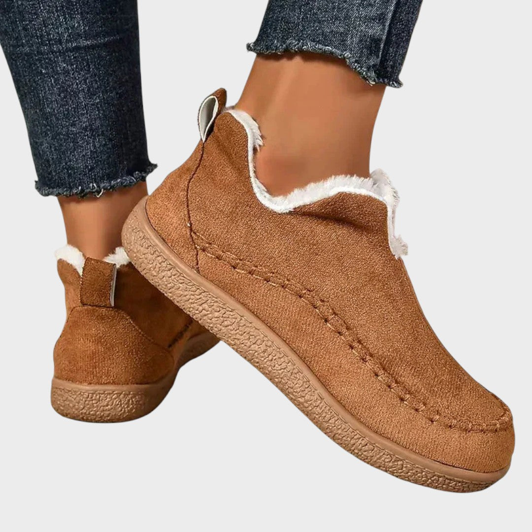 Maria | Botines Ortopédicas Con Pelo