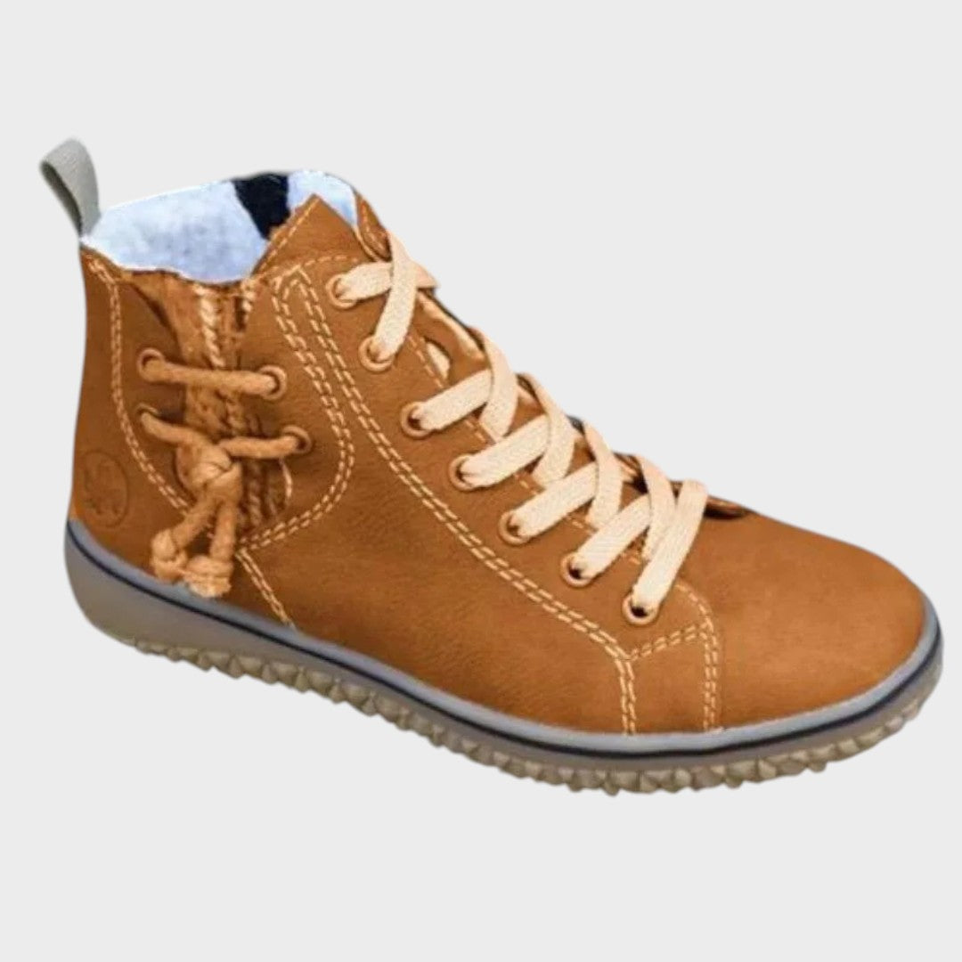 Lila | Botines con Cordones