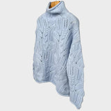 Celeste | Jersy de Punto Trenzado