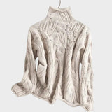 Celeste | Jersy de Punto Trenzado