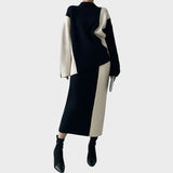 Pilar | Conjunto Falda y Suéter de Punto