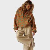 Renata | Suéter Joven con Medio Cierre