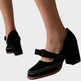 Alessia | Mocasines de Terciopelo