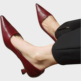 Ali | Zapatos de Punta en Cuero