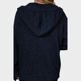 Amélia | Cardigan de Punto Suave con Capucha