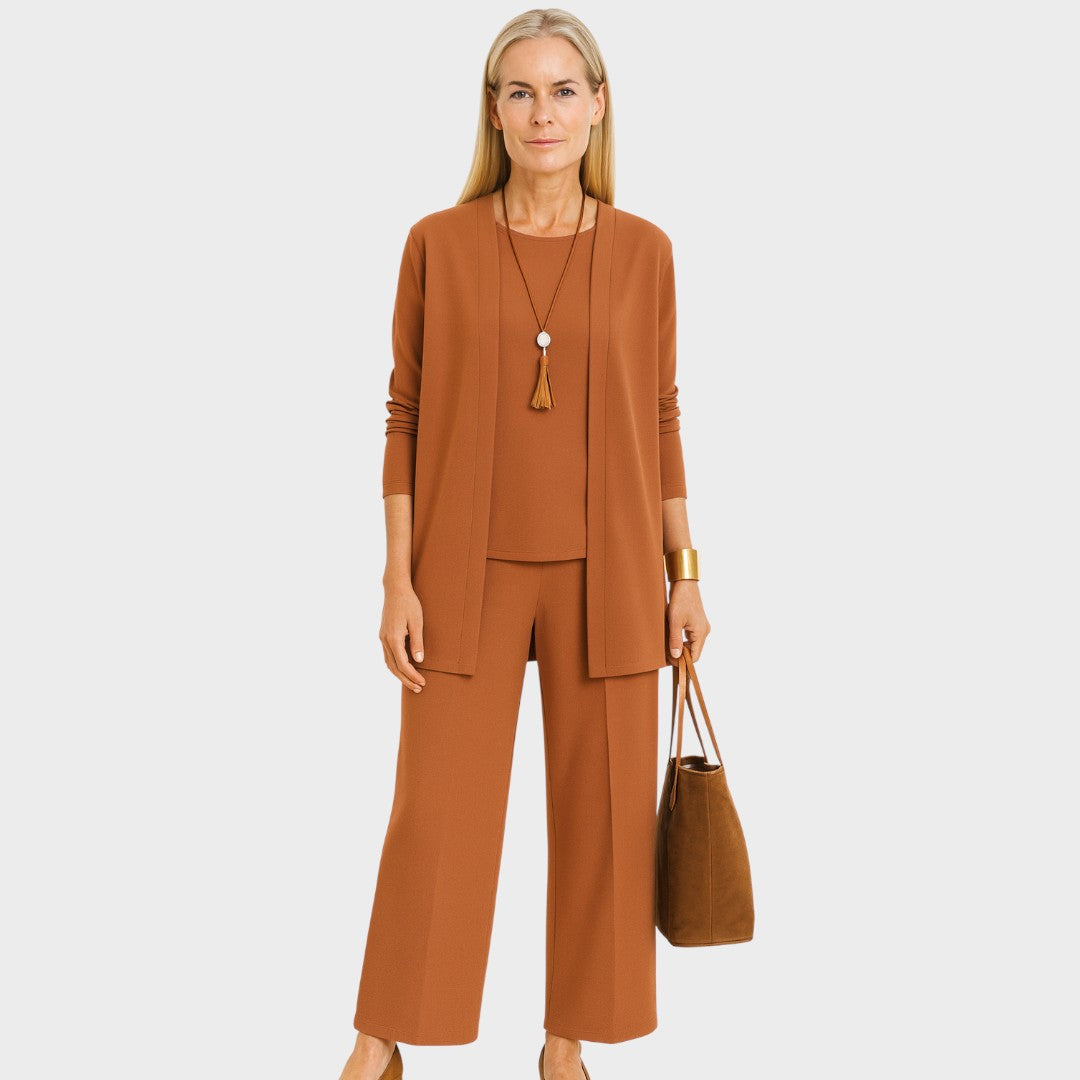 Gina | Conjunto Elegante de 3 Piezas