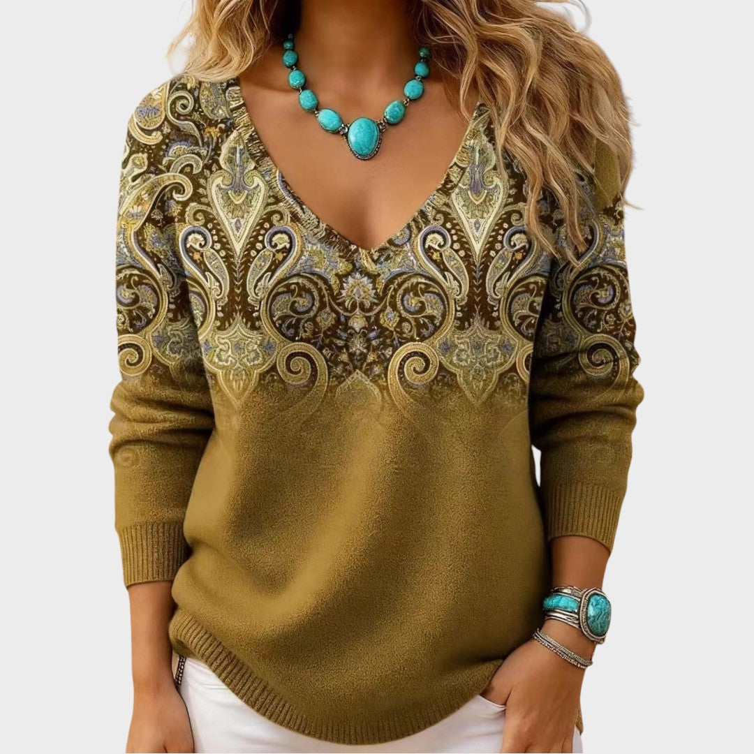 Odessa | Suéter de Cuello en V