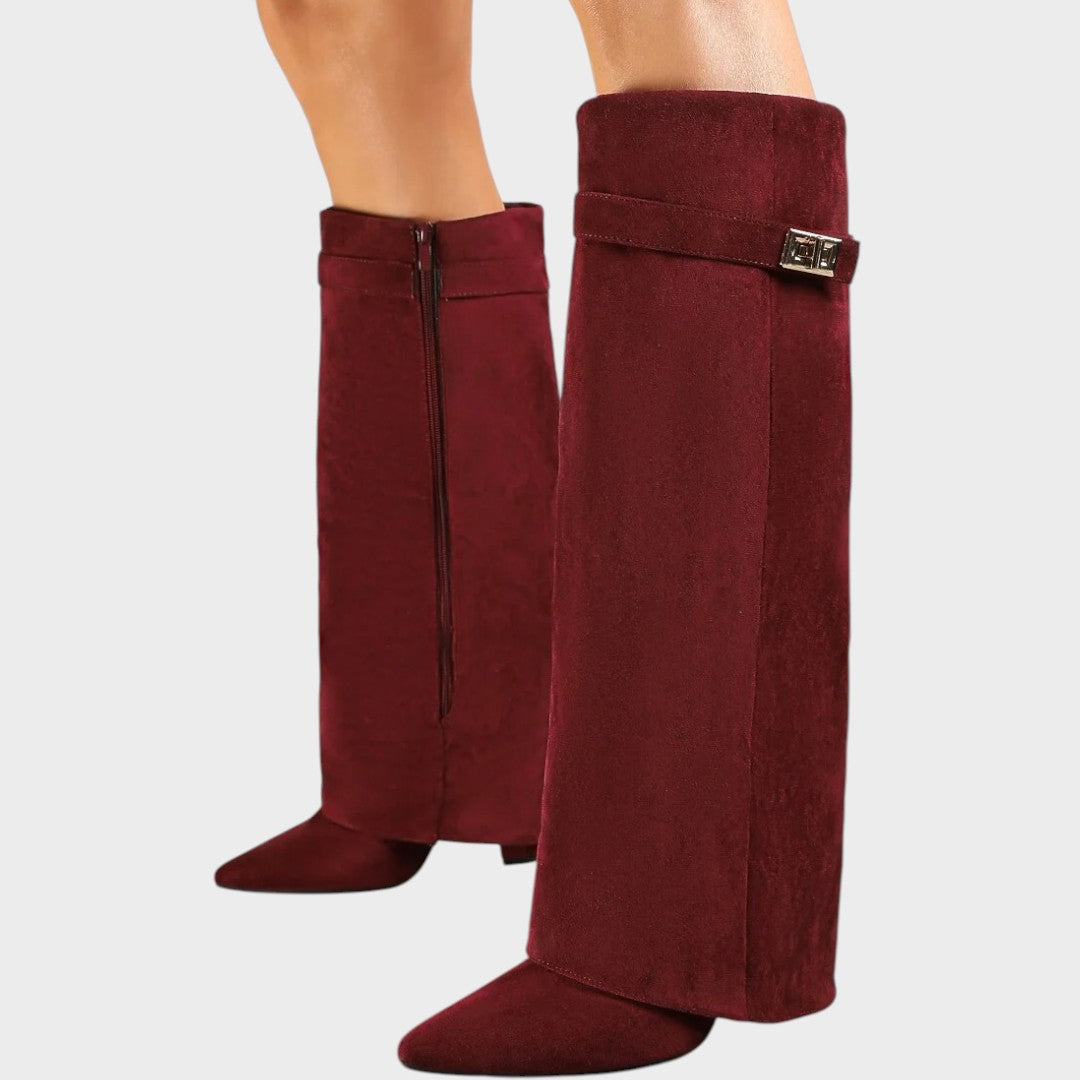 Lunara | Botas de Caña Alta de Ante