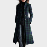Valli | Abrigo Elegante de Cuadros Atemporal