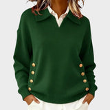 Dorinda | Suéter de Punto con Cuello en V