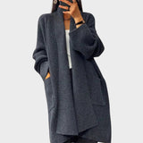 Elsa | Cárdigan Largo de Punto