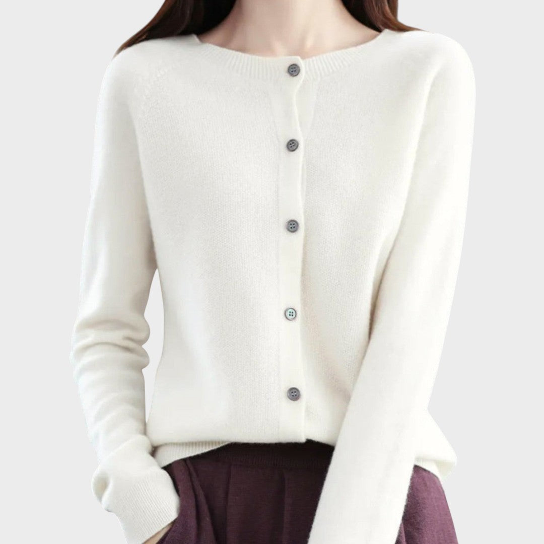 Constanza | Cárdigan Elegante Con Botones
