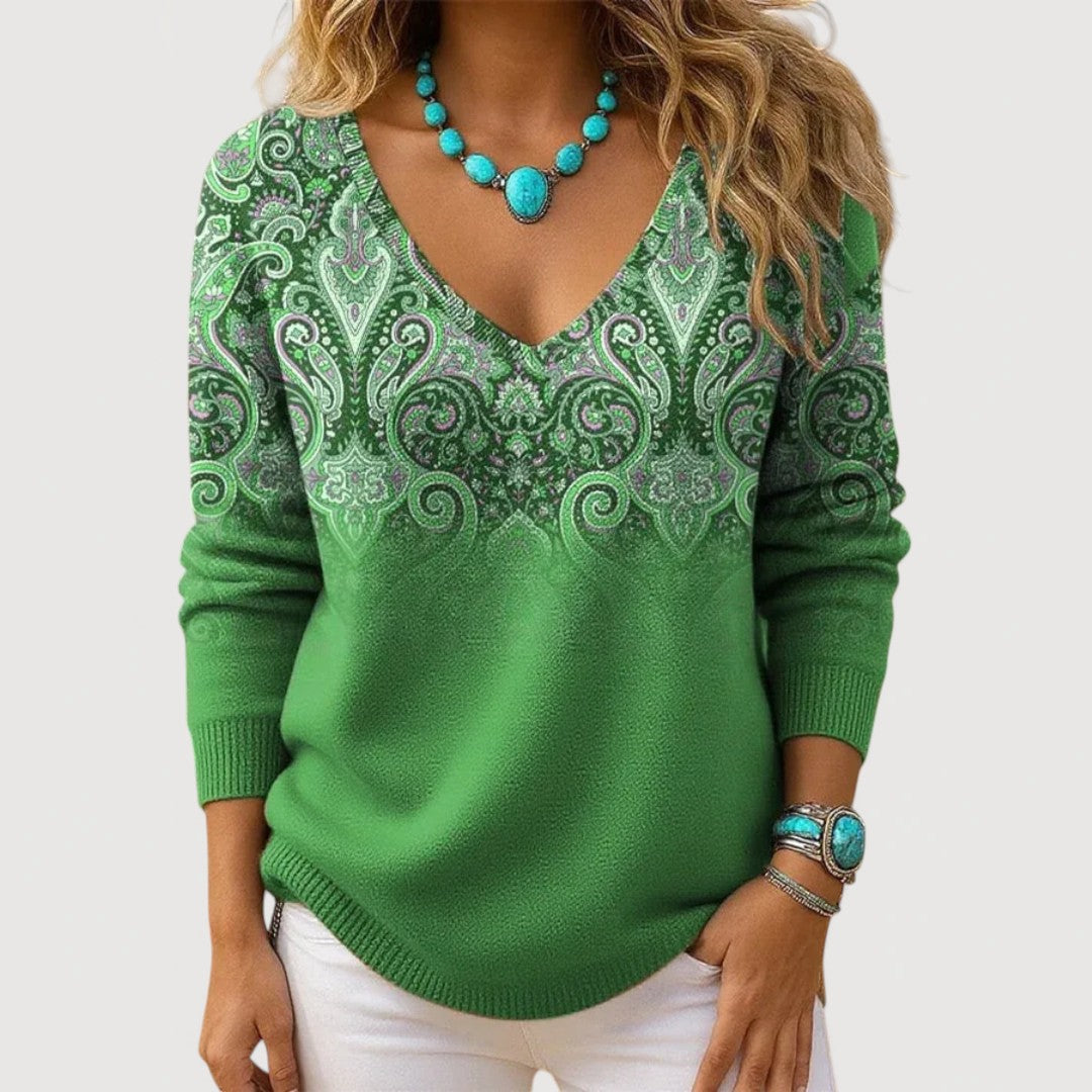 Odessa | Suéter de Cuello en V