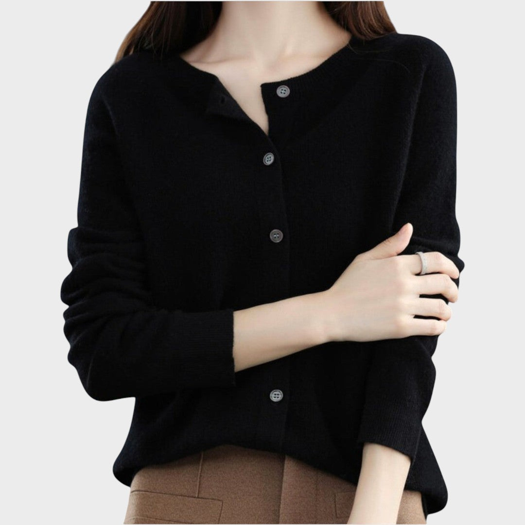 Constanza | Cárdigan Elegante Con Botones