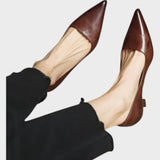 Ali | Zapatos de Punta en Cuero