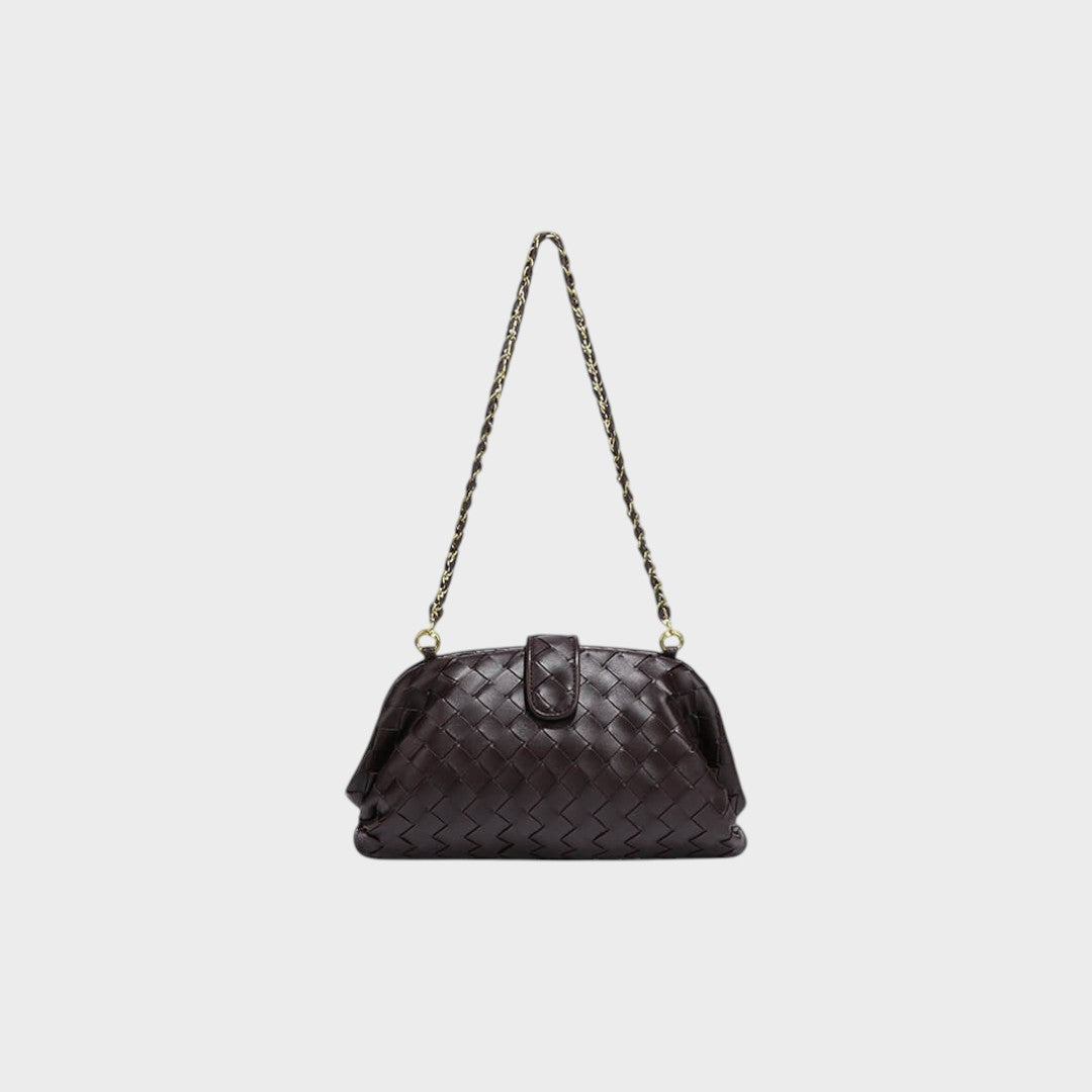 Renata | Bolso de Hombro con Detalle Trenzado