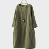 Paula | Vestido de Pana